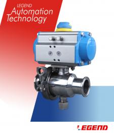 直通式衛生級氣動球閥