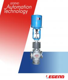 ZDLQ  X型電子式三通合流、分流調節閥